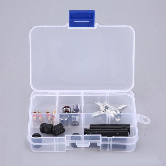 Bandenreparatieset - Lekke Band Kit - Onderweg Repareren - Zware Constructie - 67 Delig - Zilver — afbeelding 2