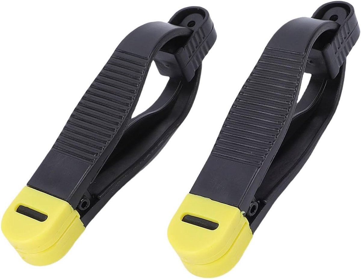 2 Stuks Vislijnontgrendelingsclips - visgesp voor vislijn - Gespstijl Slijtvaste Klikclips - Lichtgewicht Mini-formaat Clips, Ideaal - voor Trollen op Zee