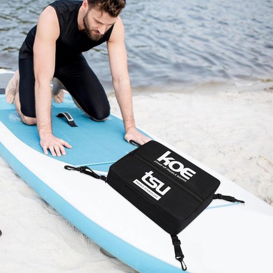 Paddle Board Tas - Voedsel Koeler - Buiten Avontuur - Geïsoleerd Ontwerp - 40x30x10cm - Zwart — afbeelding 2