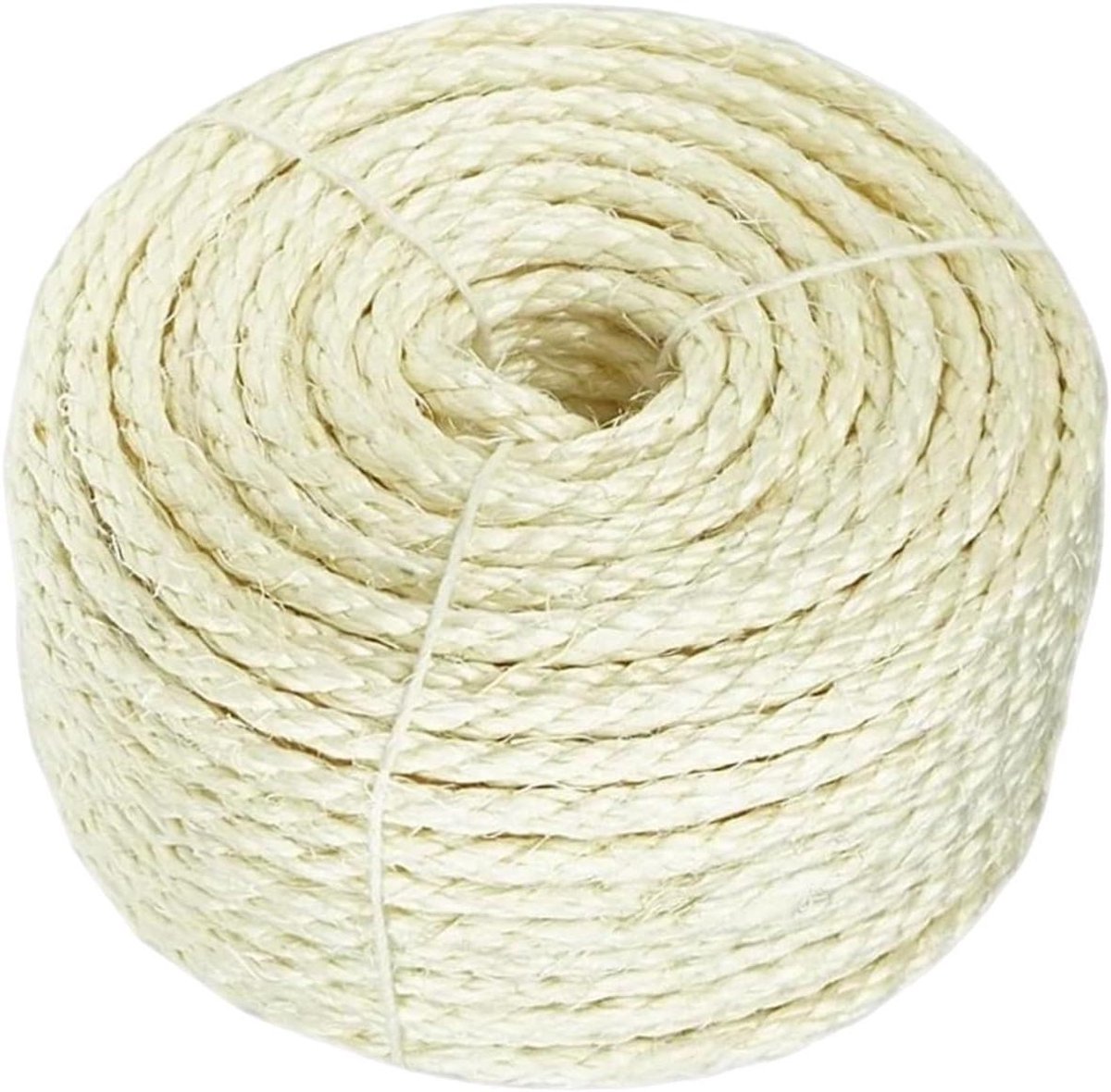 Linnen Touw - Huisdier Touw Katten - Krabpaal Reparatie - Natuurlijke Vezels - 30 meter - Natuurlijk