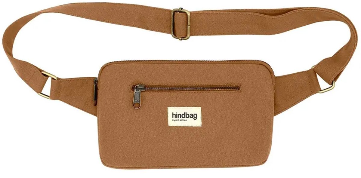 Hindbag heuptas Harry kaneel - biologisch katoen