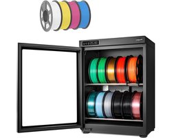 Droogkast Filament - Filament Droger - 3D Printen - Intelligente Vochtigheidsregeling - 70L - Meerkleurig
