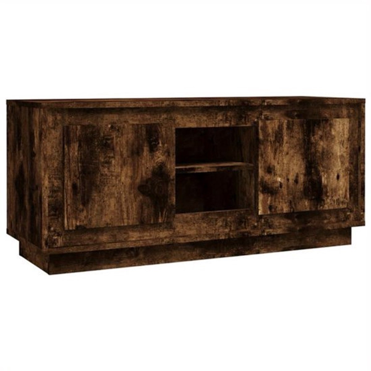 Tv-meubel – Tv-kast – TV-standaard – Entertainmentmeubel – Mediameubel – Smokey Eiken – 10