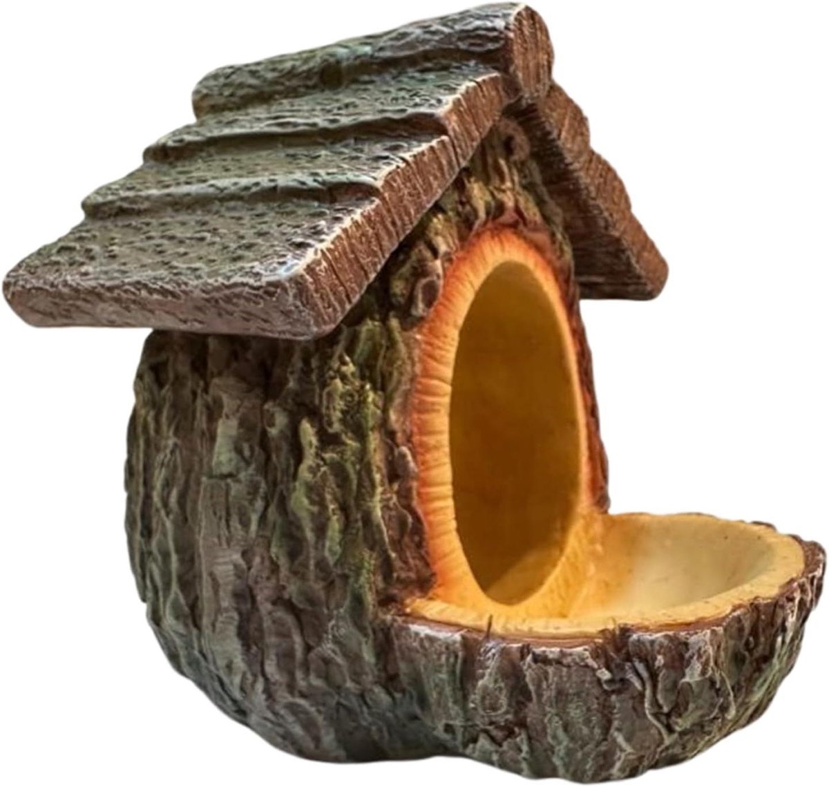 Vogelvoederhuis - Vogelhuisje Voederstation - Tuin Decoratie - Open Ontwerp - 10x13x12cm - Niet gespecificeerd