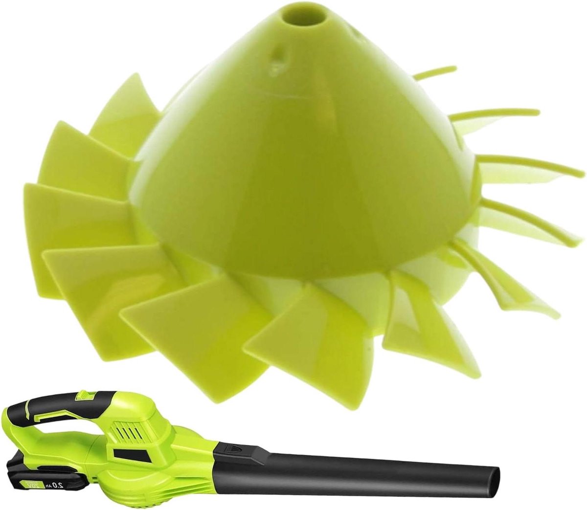 Ventilator Bladblazer - Reserveonderdeel Tuin - Buiten Reinigen - Robuuste Constructie - 95 x 45 cm - Enkele attribuut