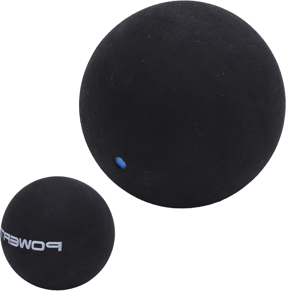 Squashballen met één punt - Rubber ballen - Sport training - Instapniveau balsnelheid - 37 mm - Zwart