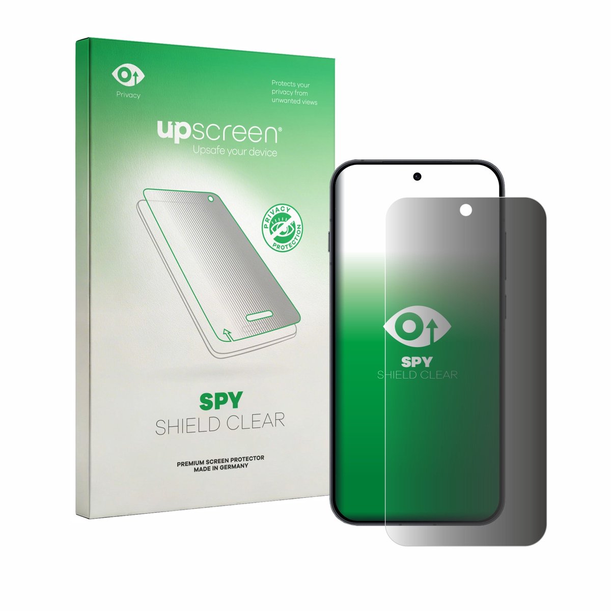 upscreen - privacy screenprotector voor Oppo Reno 16 FS - Folie Beschermfolie Blauwlichtfilter