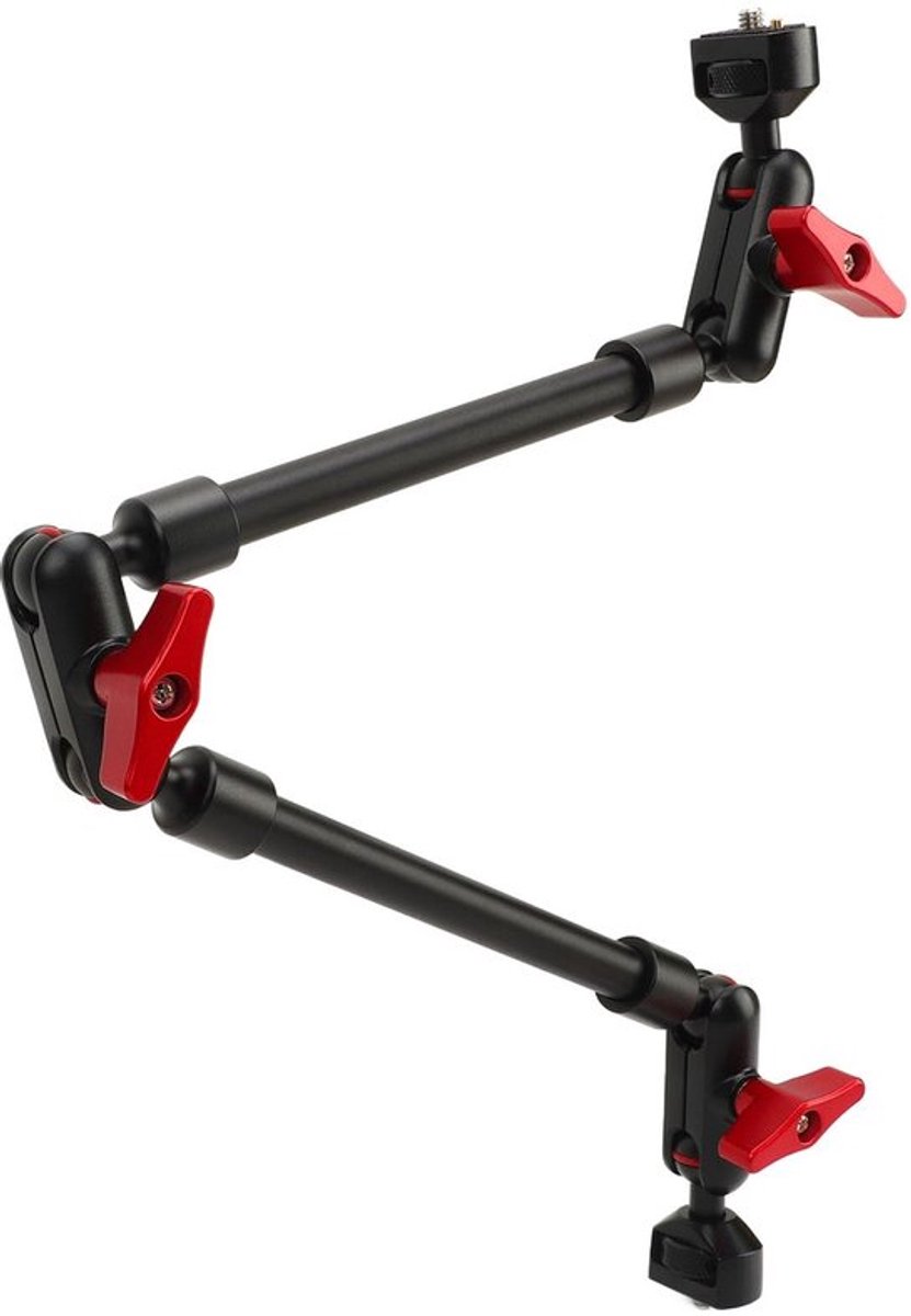 Magic Arm 22 Inch - Verstelbare Scharnierende Arm - 360 Graden Draaibaar - Universele 1/4 Inch Schroef - Aluminiumlegering - Flexibele Gebruikservaring - Scharnierarm