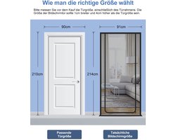 SnelShoppen - Rackbone Kattenhordeur voor Huisdieren, Zwart Vinyl Gecoat Staalgaas 90x210cm, Ideaal voor Katten en Honden, Duurzaam en Veilig voor Bin