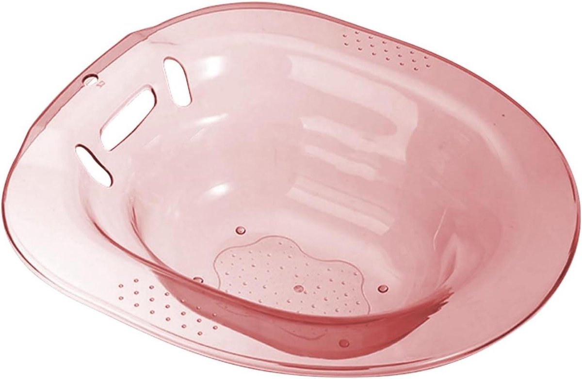 Zitbad Toilet - Bidet Toilet Zitting - Aambeien Verlichting - Overloopgat Ontwerp - 39 cm - Wit