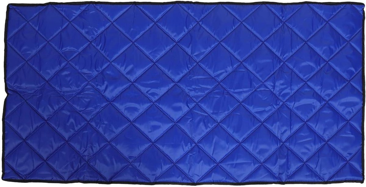 Isolatiehoes Vrieskist Thermische Wrap Buitenkeuken Bescherming Magnetische Bevestiging 140 x 70 cm Blauw