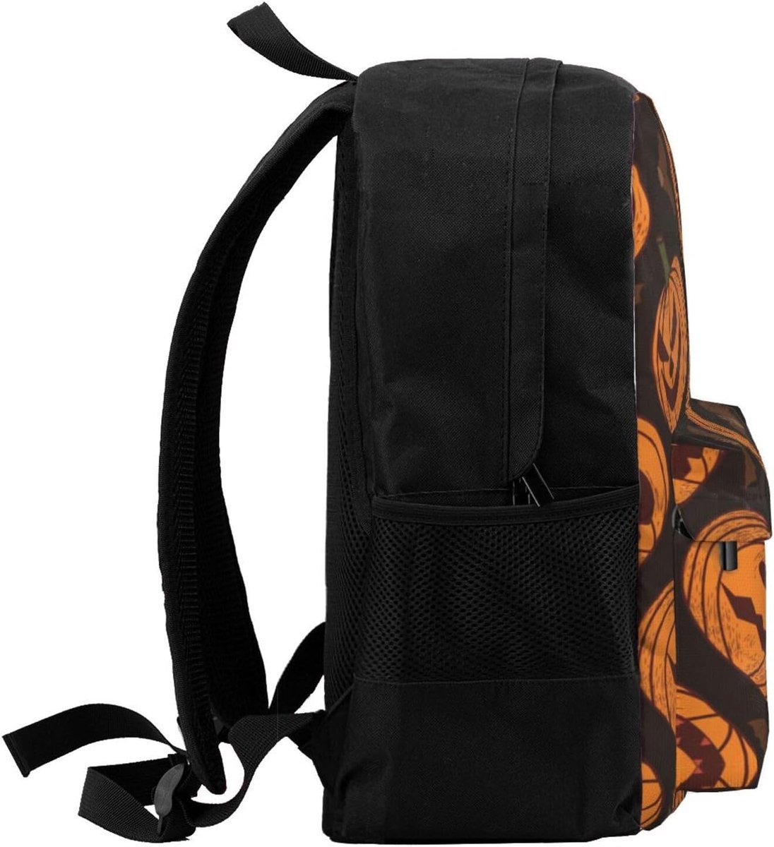 Laptop Rugzak - Reisrugzak Luiertas - School en Reizen - Volledige Print Design - Groot Formaat - Oranje – foto 5