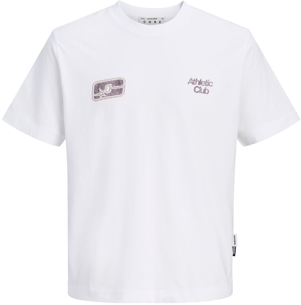Jack & Jones T-shirts Achterkant bedrukt T-shirts