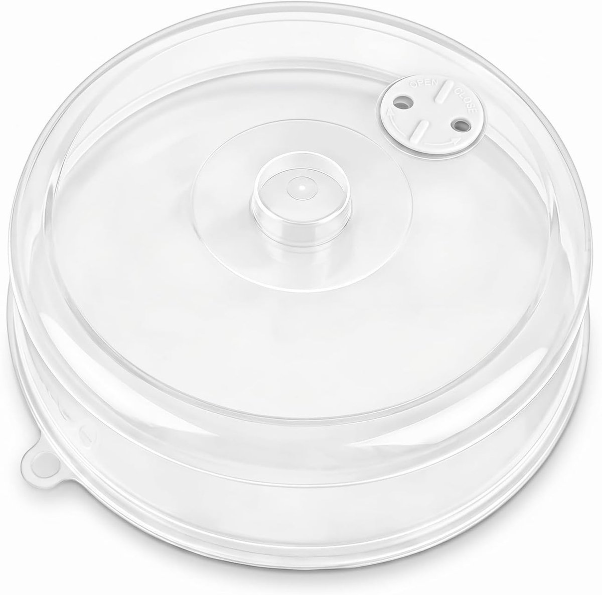 SnelShoppen - Magnetron Deksel voor Voedsel, Splash Guard Deksel voor Magnetron, Plastic Voedsel Deksel, Grote Maat, Ideaal voor Keuken en Maaltijdpre