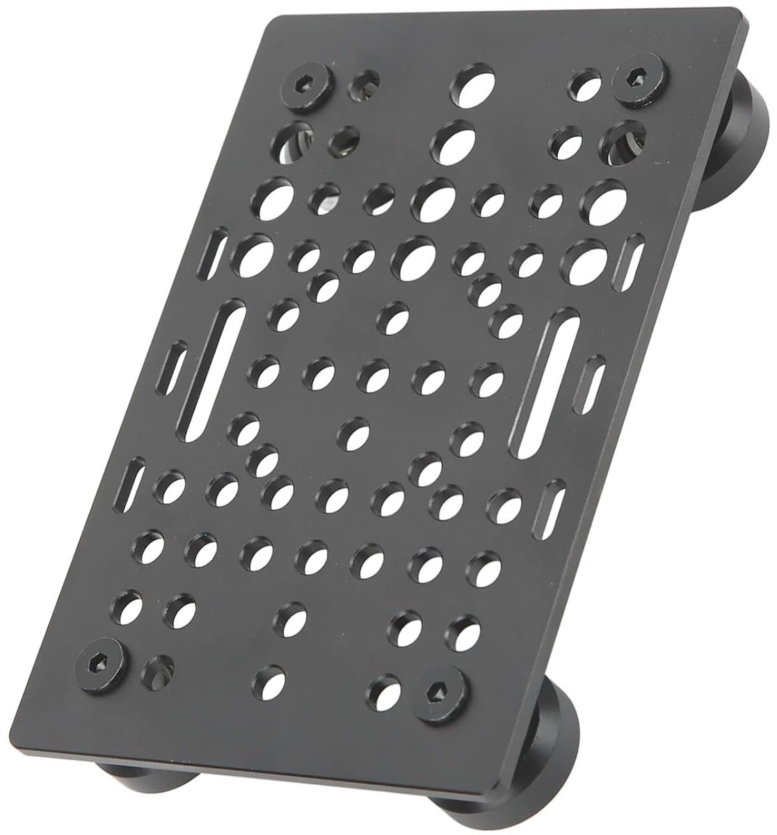 SnelShoppen - Aluminium Gantry Plaat 20-80mm V Slot 3D Printer Universele Rail Portal, Anodized 3D Printer Lineaire Gids voor Freesmachine met 4 Plast