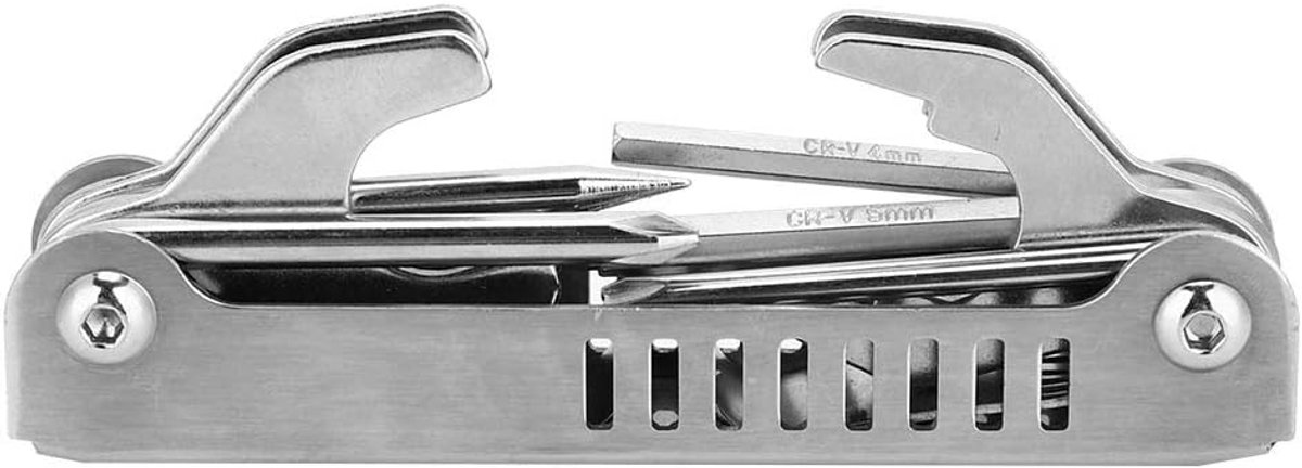 SnelShoppen - 8 in 1 Professionele Duik Gereedschap Kit, Duik Reparatie Multi Tool, Vouwbare RVS Onderwater Toolset voor Duiken en Snorkelen