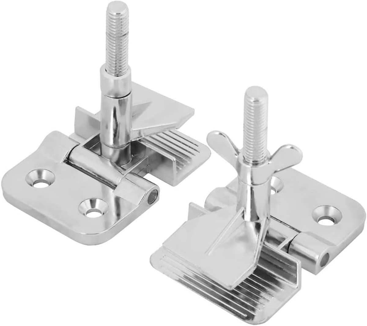SnelShoppen - Siebdruckscharnier Metalen Hinge Clamp, RVS Schmetterlingsframe Klem, DIY Hobby Gereedschap voor Schermdruk, Creatief Project, 4 Stuks