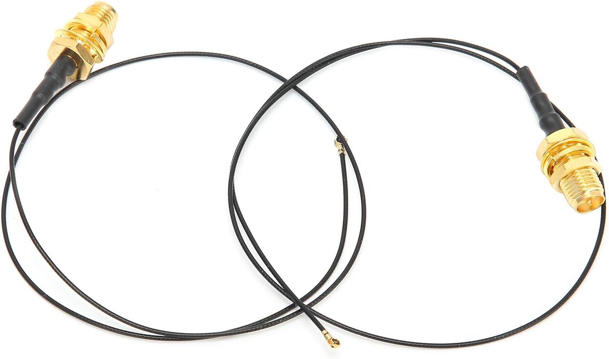 RP-SMA female kabel 30 cm - omnidirectioneel - verbetert signaalsterkte - voor M.2 WiFi antenne - ShopVlot
