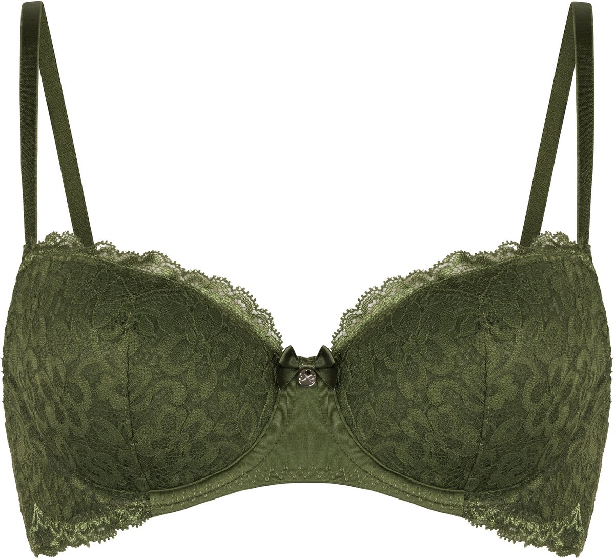 Hunkemöller Marine Padded Underwired Bra Groen