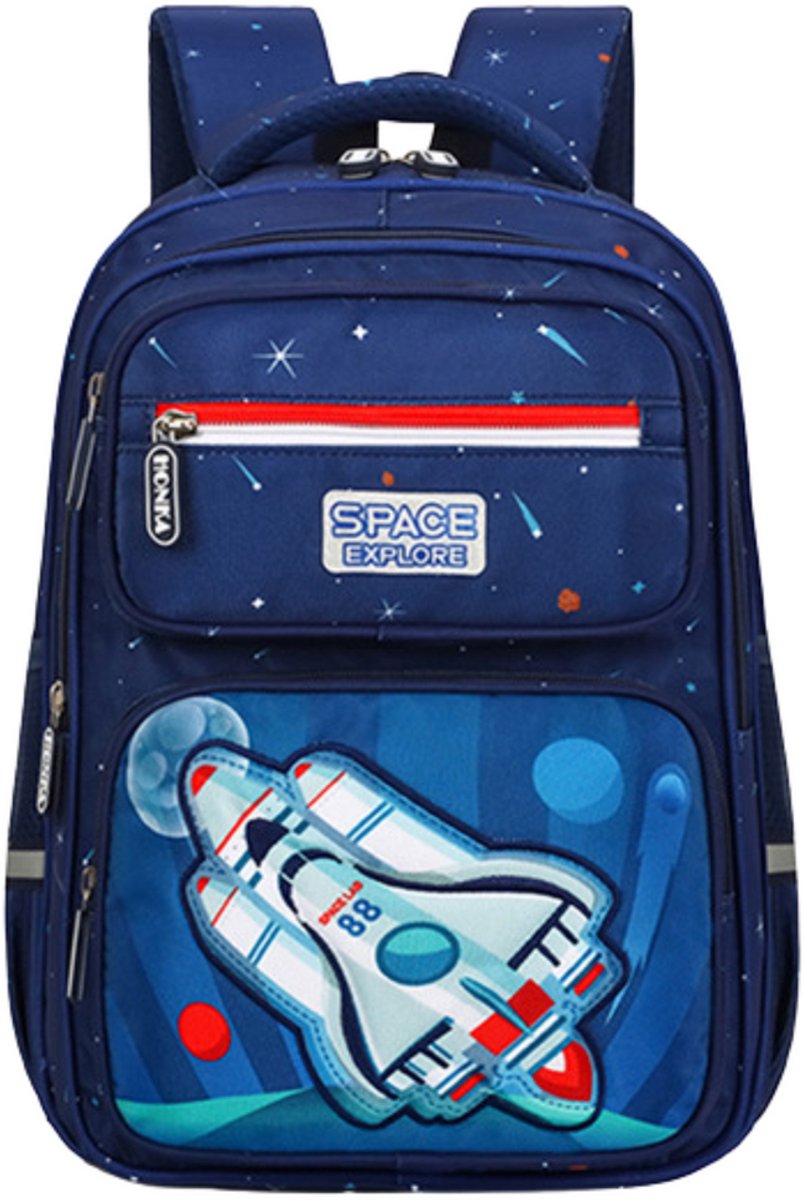 Schoolrugzak voor kinderen Borstband Marineblauw Rocket Space 20l 41cm