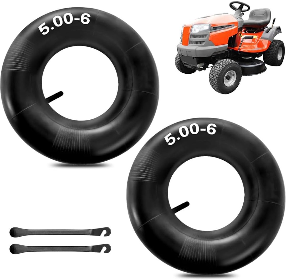 Bandenhuis 13 x 5-6 mm - Thicker rubber - Geschikt voor diverse voertuigen - Hoogwaardige schokabsorptie - SnelShoppen
