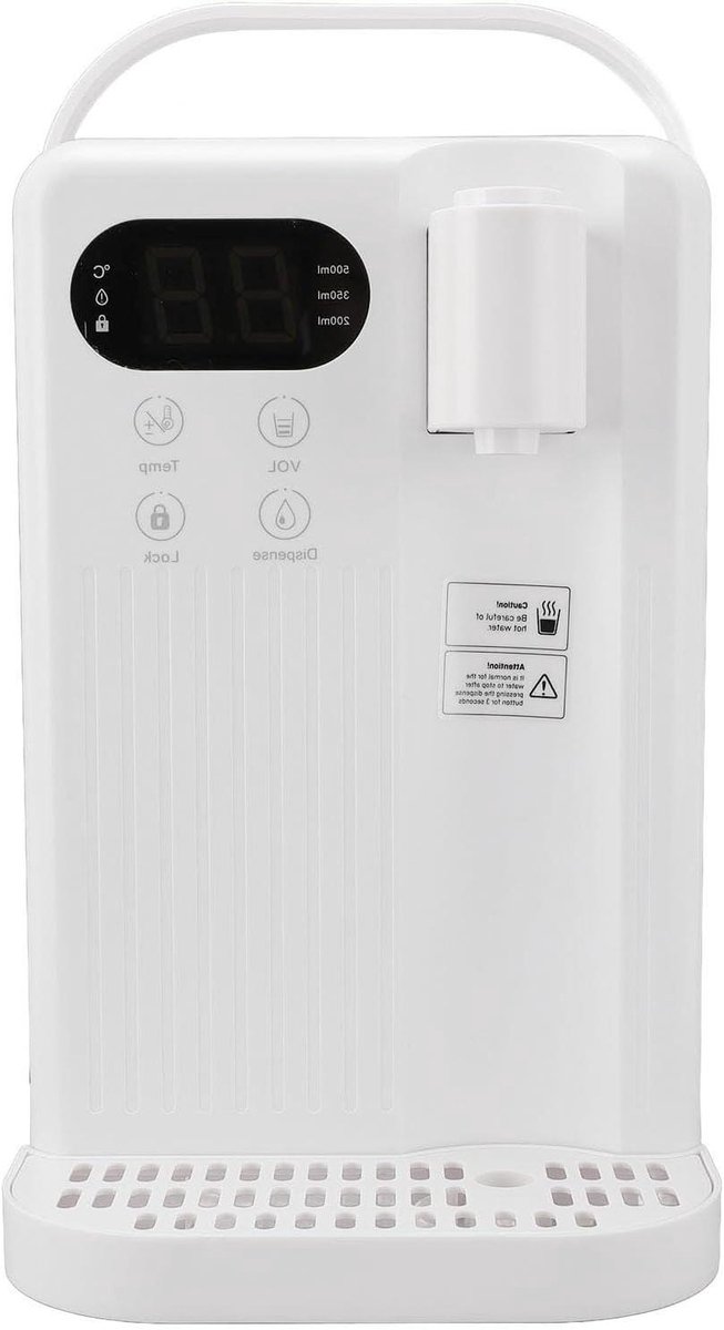 Waterkoker Dispenser - Heetwater Apparaat - Snel Water Verwarmen - Kindveilige Functie - 3 Liter Capaciteit - Wit