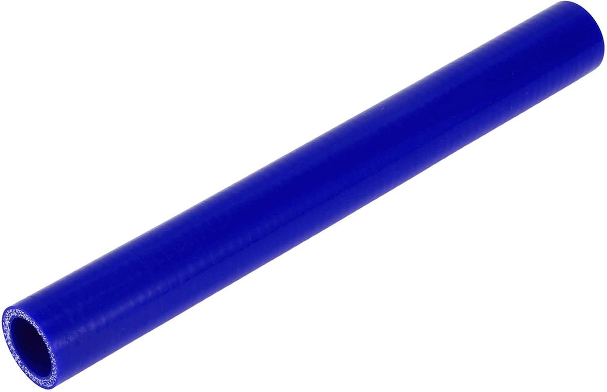 SnelShoppen - Silicone Slang 25mm ID 300mm Lengte 0° Blauw Koelvloeistof Slang Universeel Voor Auto Motoren