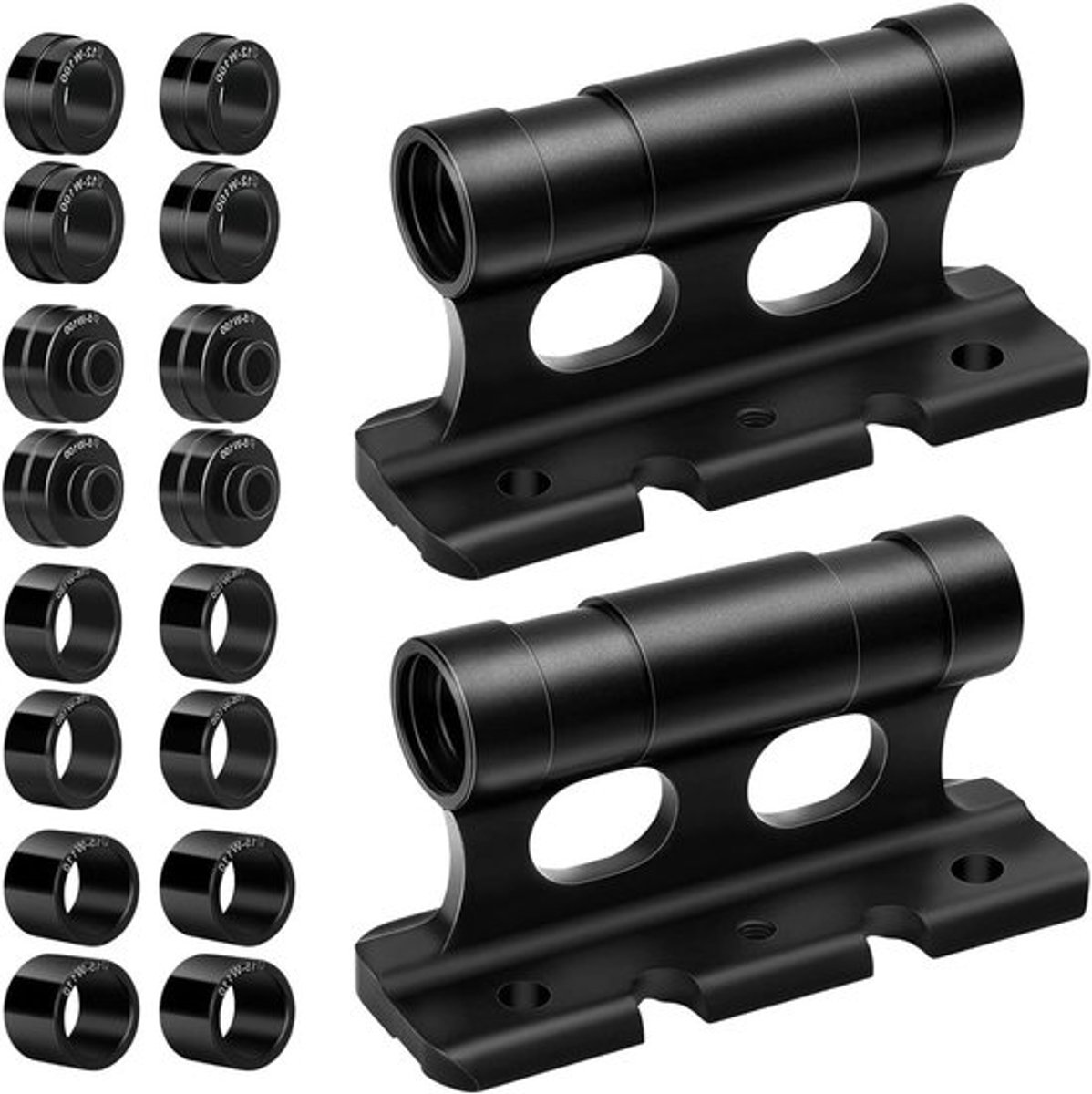 Fiets Voorvork Houder van Aluminium Legering, Stevige Bevestiging voor Fietssloten en Accessoires