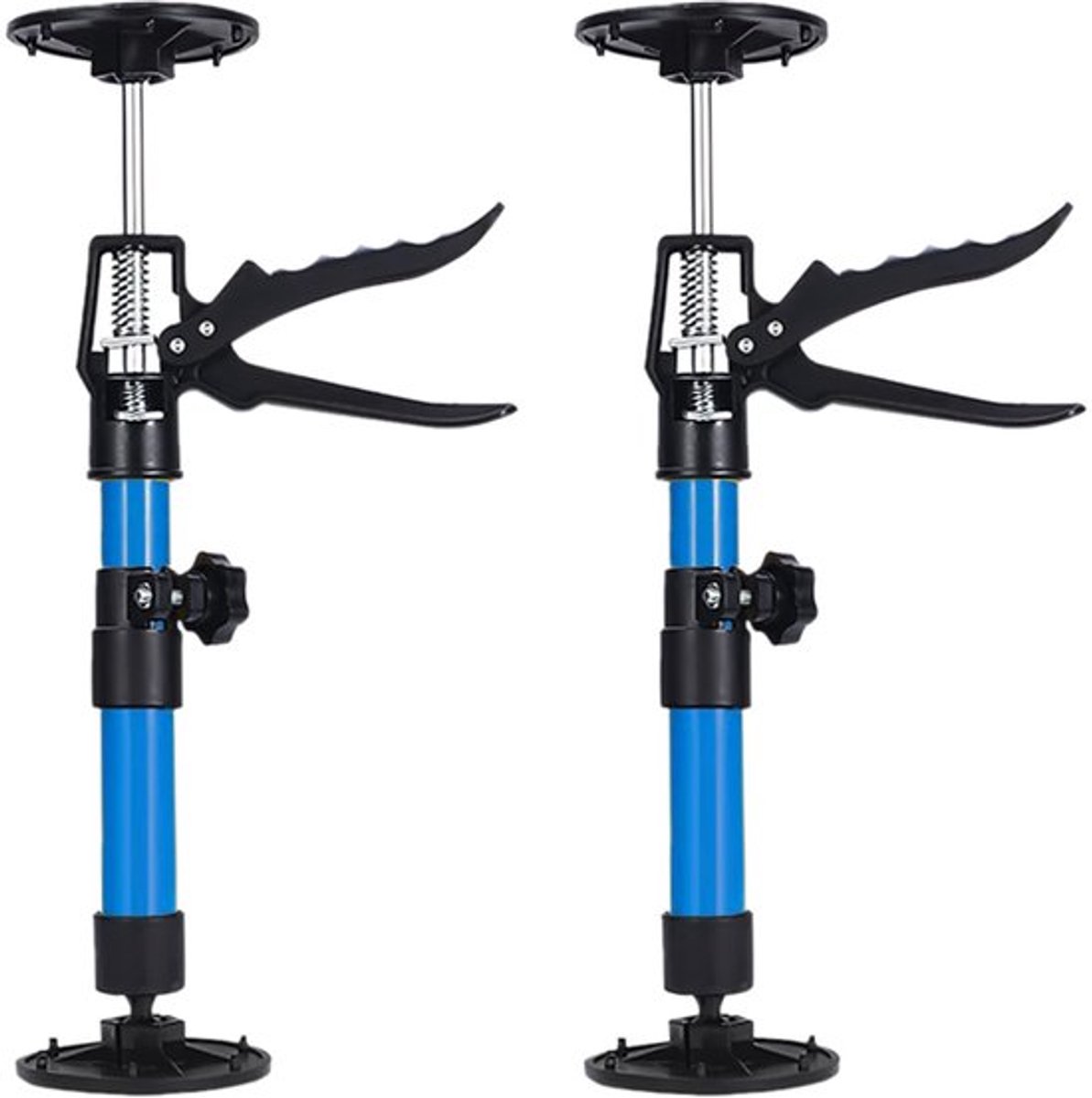 Plafondsteun 40 kg draagvermogen - Telescopische Steun - Antislip - Eenhandssteun - Kozijnspanner - Verstelbaar 30-59 cm