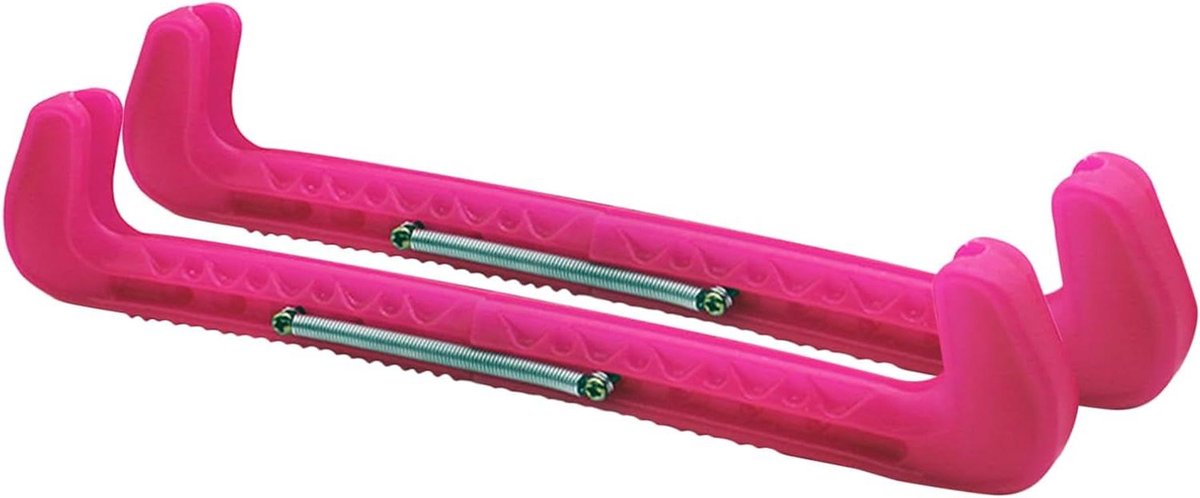 Schaatsbeschermers - Skatehoezen Beschermers - Schaatsen Beschermen - Verstelbare Metalen Veer - 31.7 cm - roze