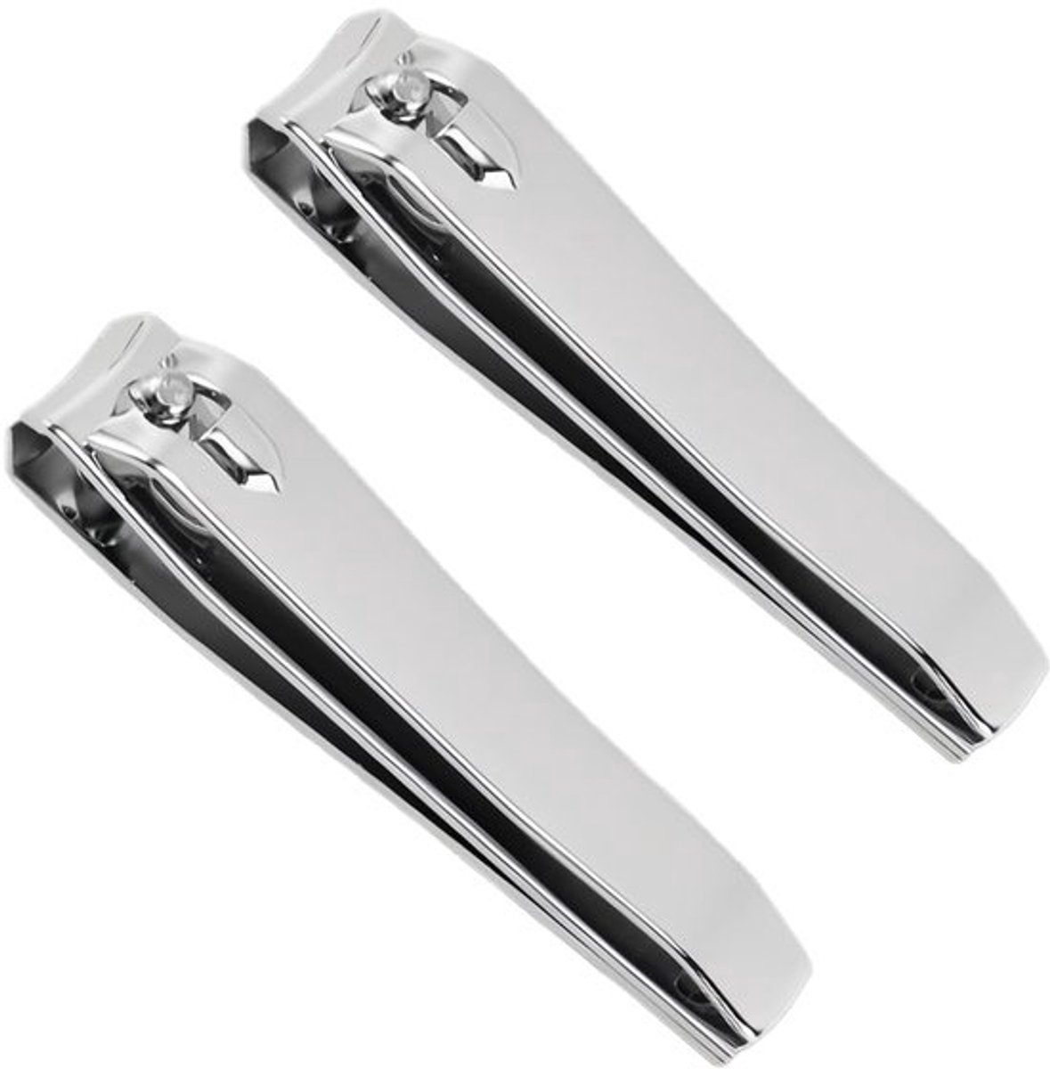 Teennagelknipper Robuust - Nagelknipper Vinger- en Teennagels - Roestvrij Staal - Ergonomisch Ontwerp - Ultra Scherpe Messen - 80 × 14,2 mm