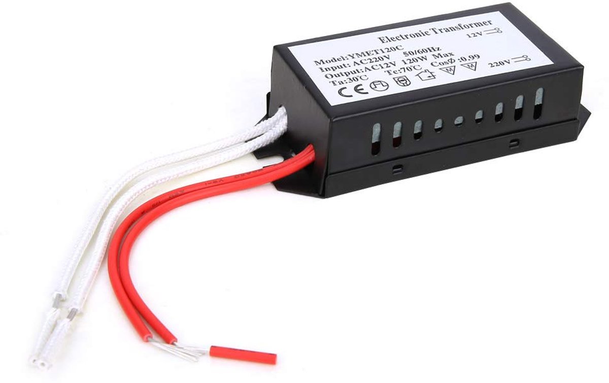 SnelShoppen - 220V naar 12V Elektronische Transformator Spanning Converter Slimme Voeding Driver LED Voeding Driver Voltage Converter 120W
