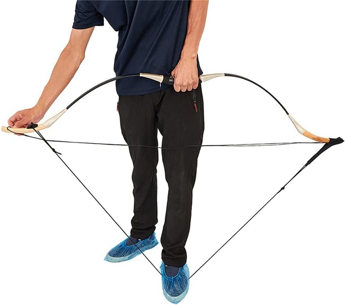 Boogstringer 2.2m - Duurzaam nylon - Antislip ontwerp - Veilig gebruik voor boogschutters - ShopVlot