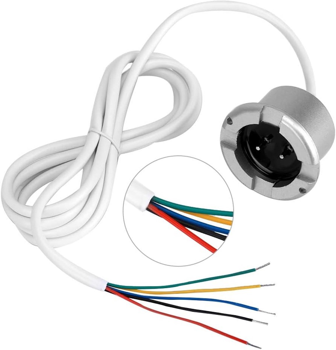SnelShoppen - Waterlekdetectie Alarm met DV 12V Sensor, Hoge Gevoeligheid, Snelle Reactietijd, Multi-Relay Signaal, Waterdicht, Veilig voor Thuis en T