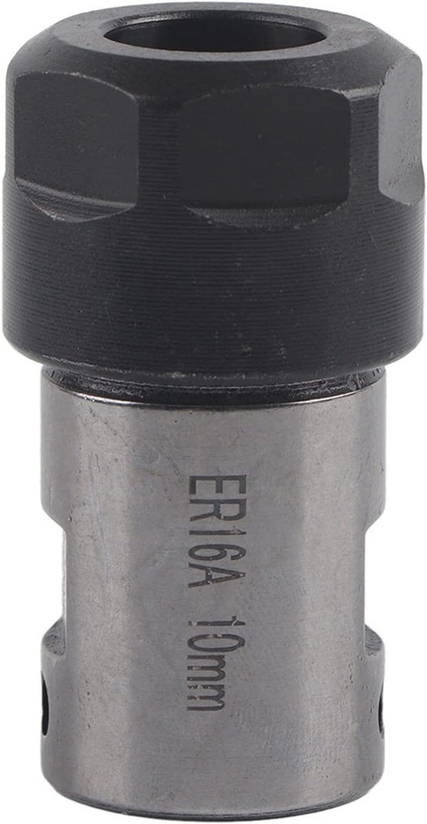 SnelShoppen - ER16 Collet Houder voor Draaibank en Freesmachine, 10mm Diameter As, Spangereedschappen voor Spindelmotor en Bewerkingsmachines