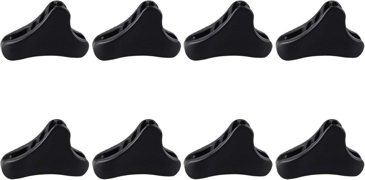 SnelShoppen - 8 Stuks Grote Plastic Touwspanner Guyline Koordversteller voor Camping, Hiking, Backpacking, Picknick, Buiten, Tent Accessoire