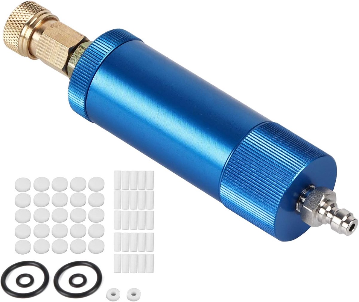 Dubbele kern 40 MPa water-olieverdeler voor handpomp/PCP, aluminiumlegering hogedrukfilter, roestvrij, met binnen-/buitendraad