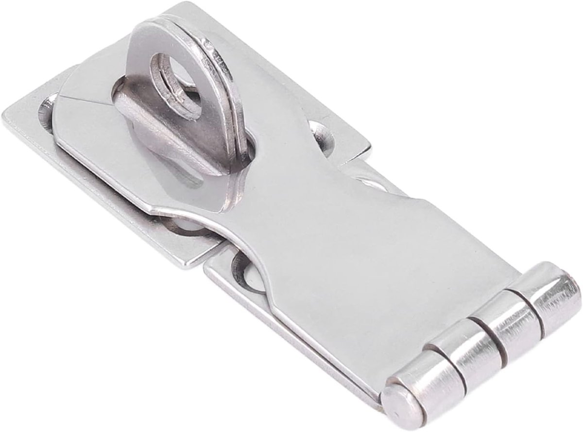 SnelShoppen - RVS Hangslot Beugel 316 Roestvrij Staal Vouwbare Deursloten Deurslot Boutgesp Marine Hardware ZY‑N‑0201