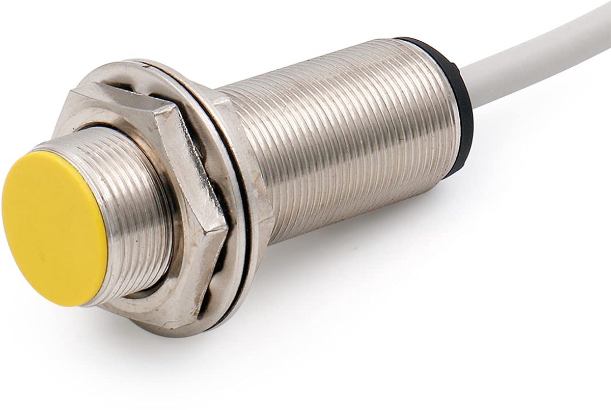 SnelShoppen - Inductieve nabijheidsschakelaar 5mm, cilinder, 3-draads, NPN NC, ingebouwd, DC10-30V, 200mA, CE goedgekeurd, voor metaaldetectie