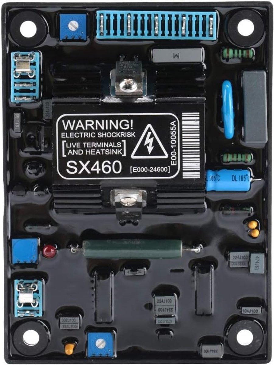 SnelShoppen - Automatische Spanningregelaar 190-264V AC Ingang Voor Generatoren - Duurzaam, Betrouwbaar, Hoogwaardige Capacitors, Eenvoudige Installat