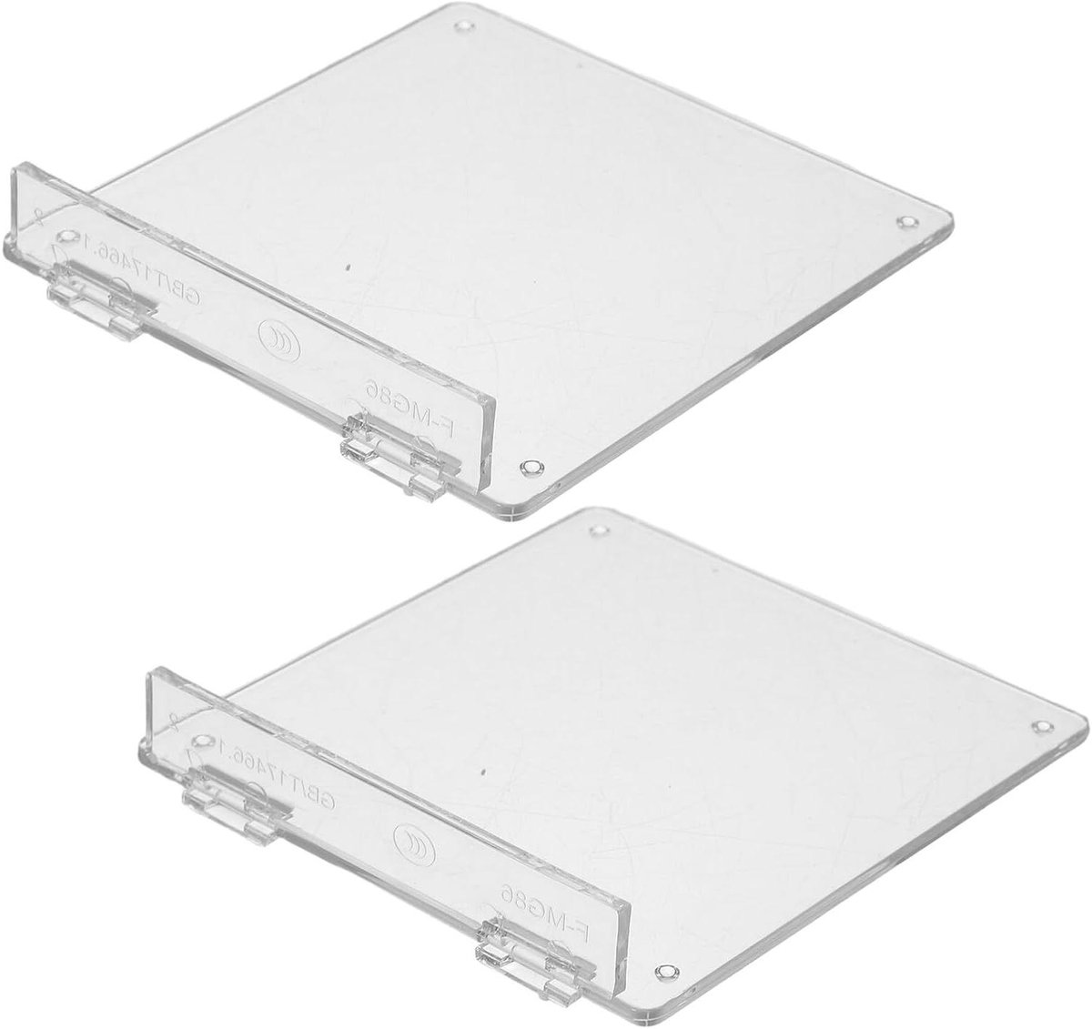 Thermostaat Beschermkap - Thermostaat Afdekking - Voorkom Manipulatie - Flip-up Ontwerp - 10.4X8.7CM - Transparant