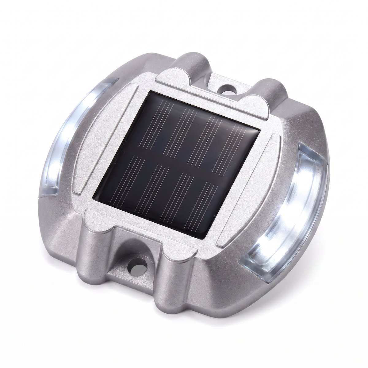 Oneproduct Solar Opritlamp Helder Wit 6000K - 1 Stuk - Solar Opritverlichting - IP67 - Gegoten Aluminium - Inclusief Fischer Pluggen & RVS Torx Schroeven