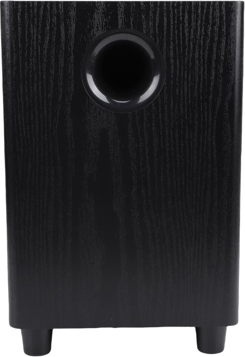 SnelShoppen - 6.5 Inch Passieve Subwoofer, 100W Vermogen, Verbeterd Bas Surround Effect voor Thuisbioscoop en Feestjes, Plug and Play
