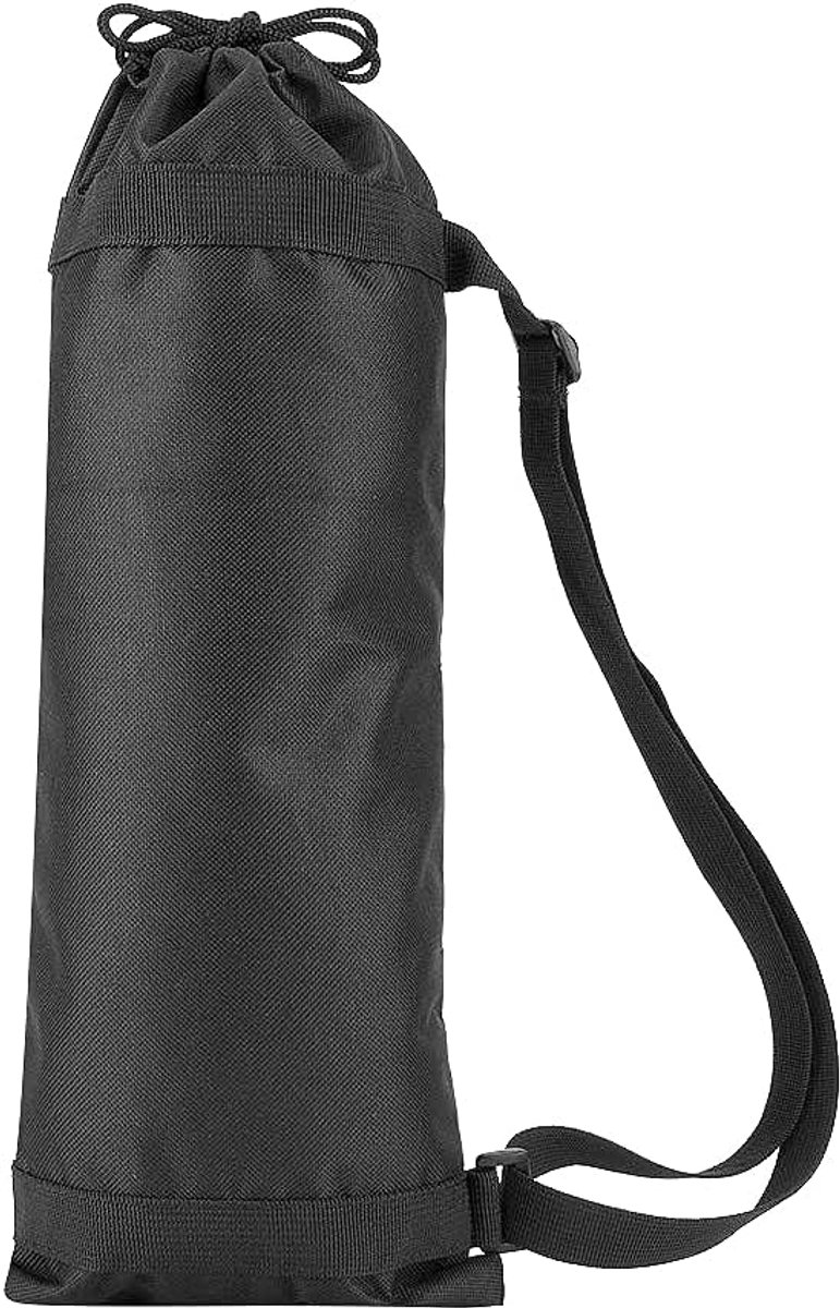 SnelShoppen - Outdoor Vouwbare Zwarte Camera Statief Tas Oxford Gevoerde Schoudertas voor Camera Statief en Microfoons (45cm)