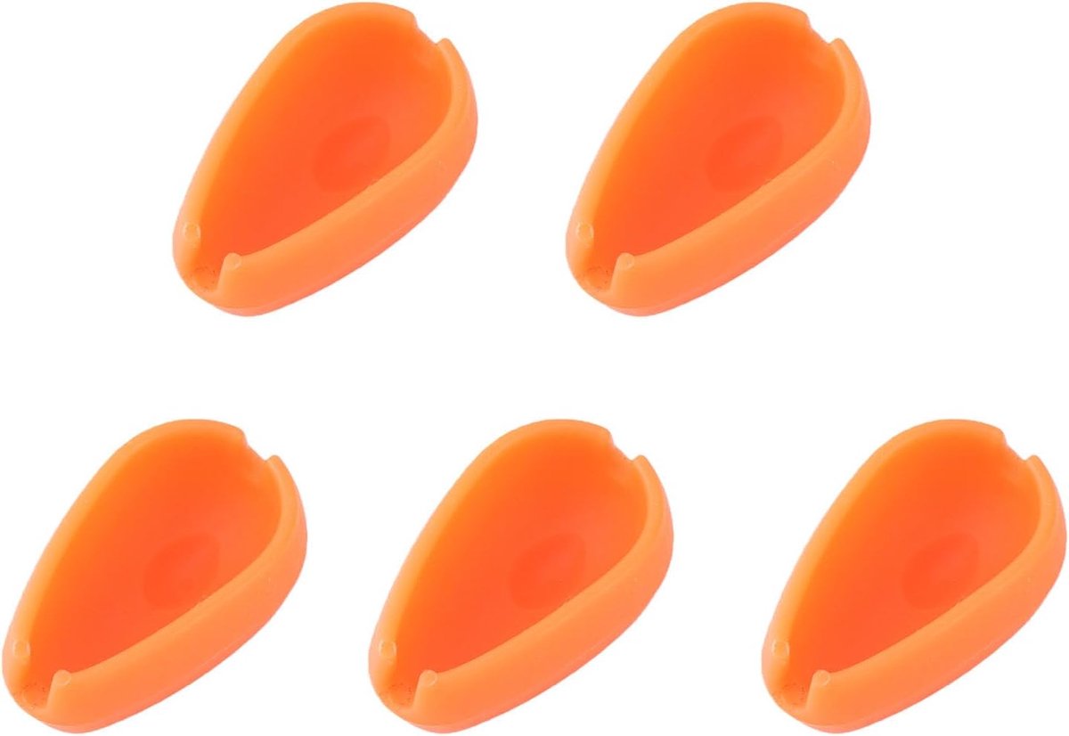 SnelShoppen - 5x Vissen Inline Method Feeder, Niet-Toxische Siliconen Inline Voeders met Snelle Ontgrendeling Mal voor Karper Vissen