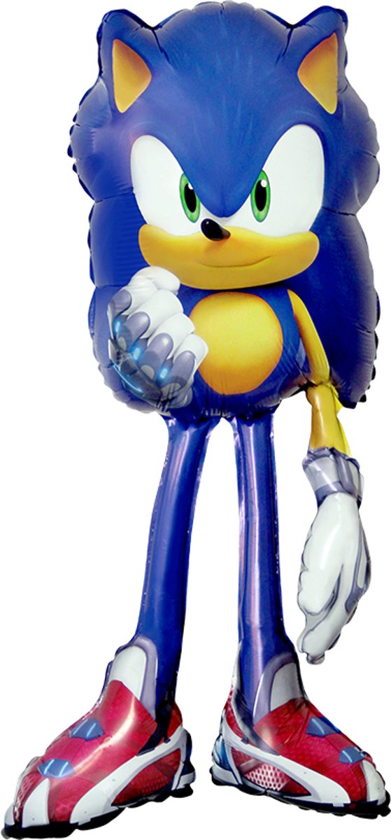 Folieballon - Sonic - 91 cm - Helium- en Luchtvulling