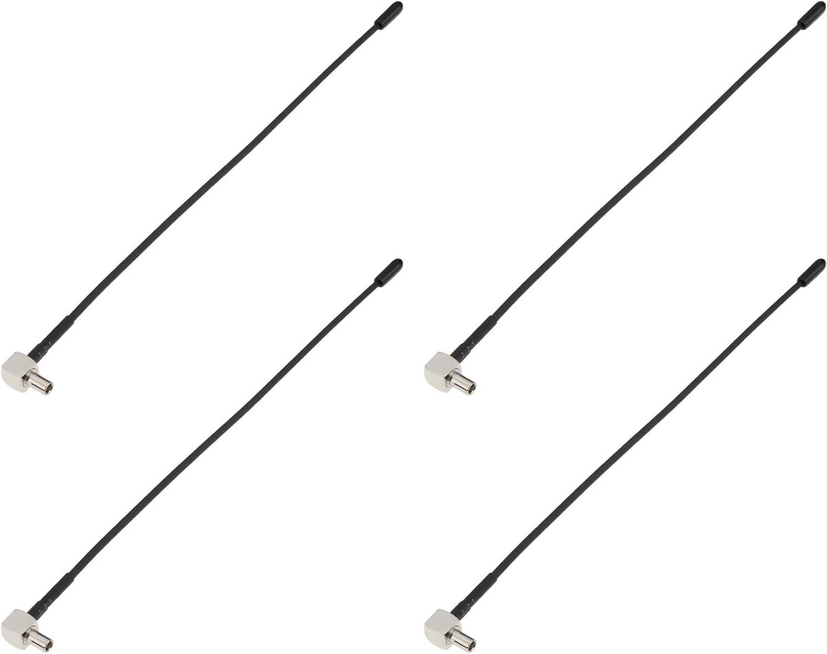 SnelShoppen - 4 stuks 4G LTE Antenne met TS9 Connector 698-960MHz 1710-2170MHz 2300-2700MHz voor Verbeterde Ontvangst van Mobiele Hotspots en Routers