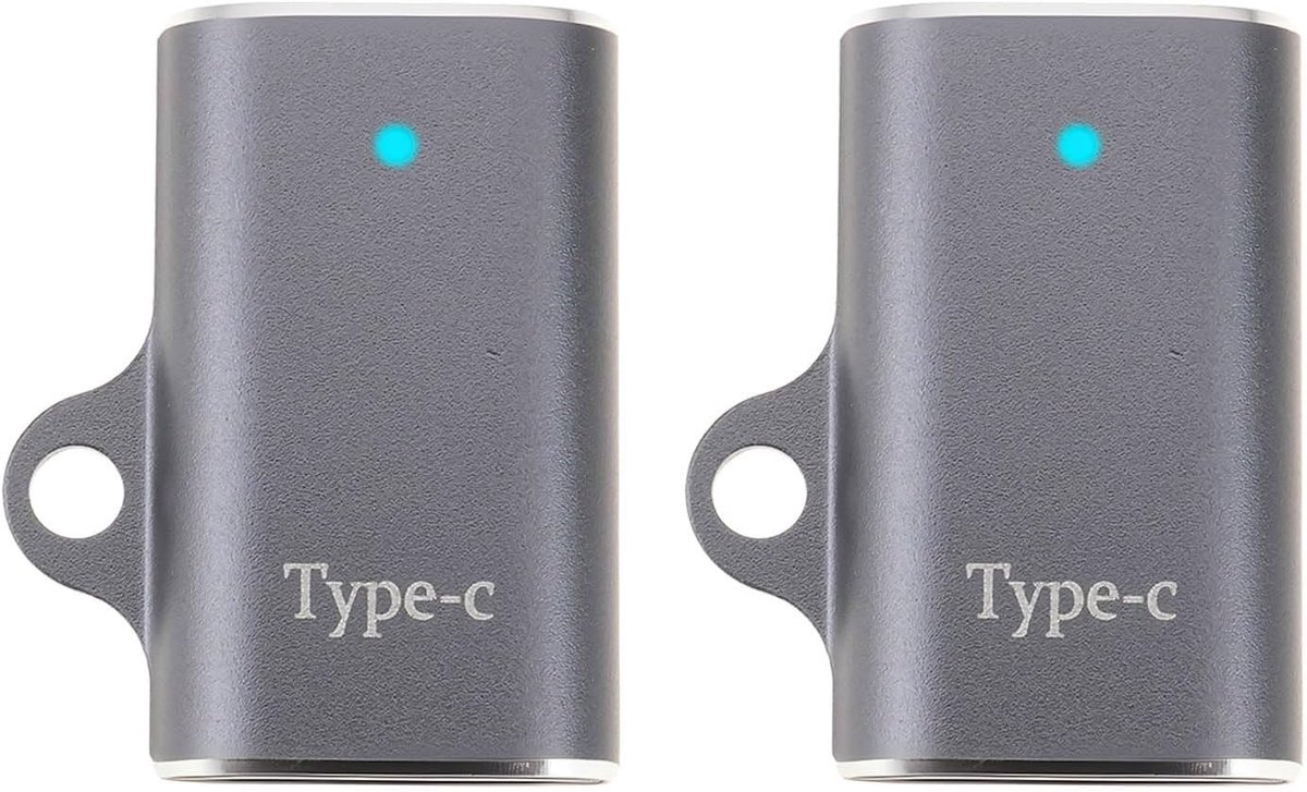 SnelShoppen - 2 stuks Bone Conduction Hoofdtelefoon USB-C Oplaadadapter Magnetische Bevestiging 5V 300mA Geschikt voor Suunto Wing Sonic