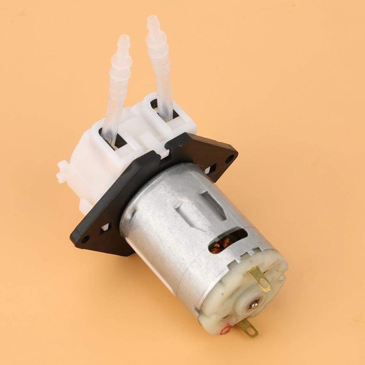 SnelShoppen - 12V DC Peristaltische Pomp Doseerkop Zelfaanzuigend voor Vloeistof Dosing in Aquarium en Laboratorium, Microdoseerpomp Geschikt voor Che