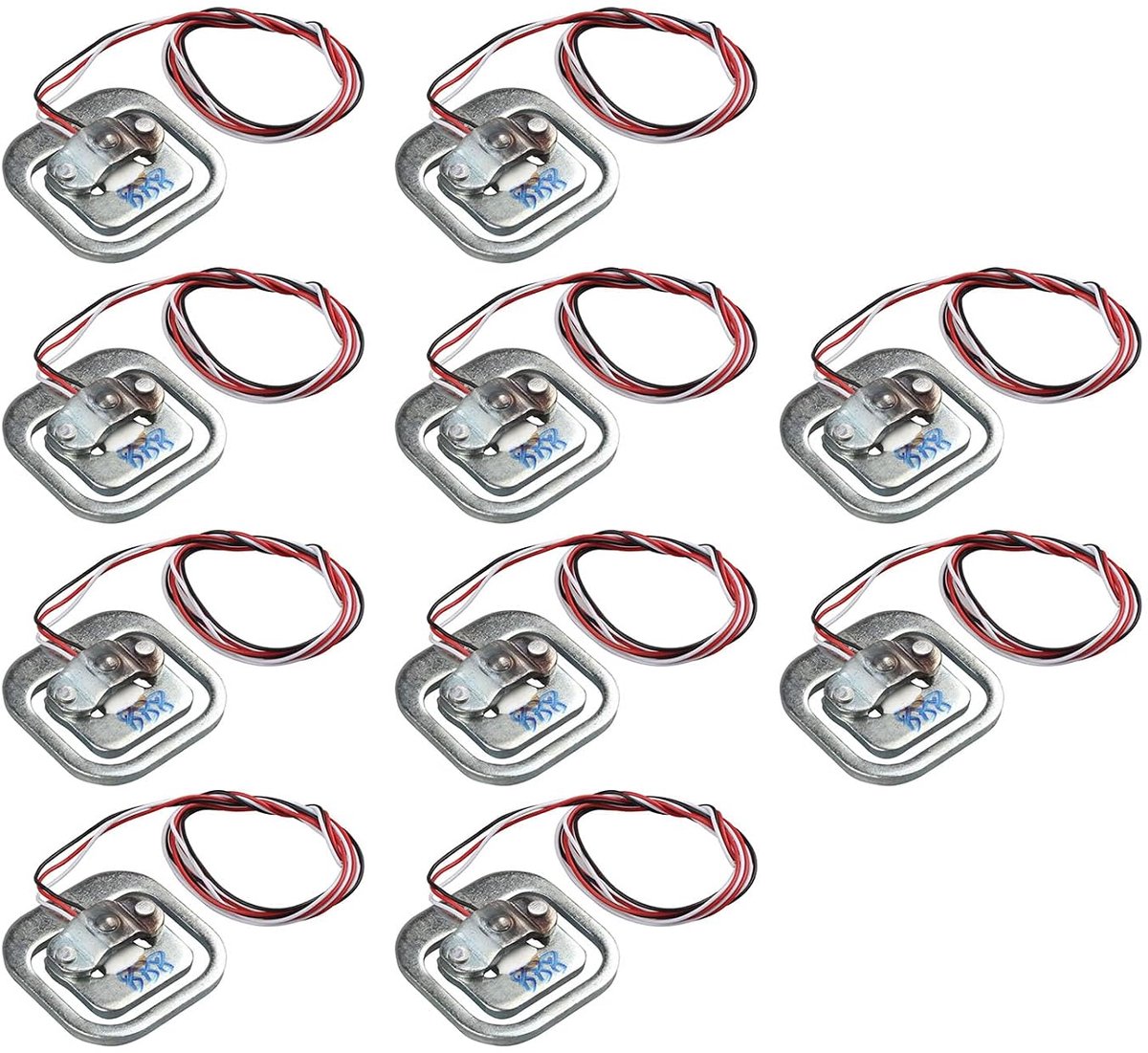 10PCS 50kg Body Load Cell Weigh Sensor Resistance Stem Half-bridge Original Compatible with DIY Arduino etc. - ShopVlot